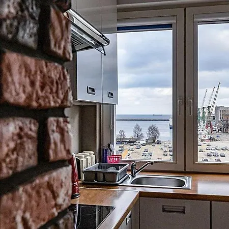 Marynarski Z Widokiem Na Morze Apartment