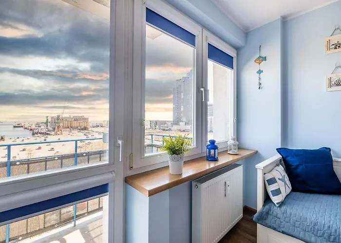 Apartment Marynarski Z Widokiem Na Morze